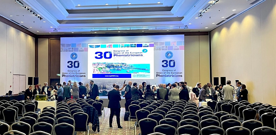 картинка 27-30 апреля 2023 года в г. Анталья в Турции прошел юбилейный ХХХ Конгресс Европейской Ассоциации фониатров. от  Аркадис Медикал Груп